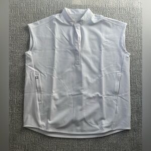 Optic White Rafael Figs Scrub Top